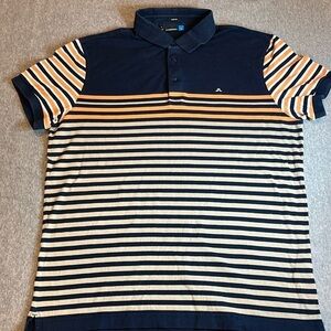 J. Lindeberg slim fit polo shirt, size XL.